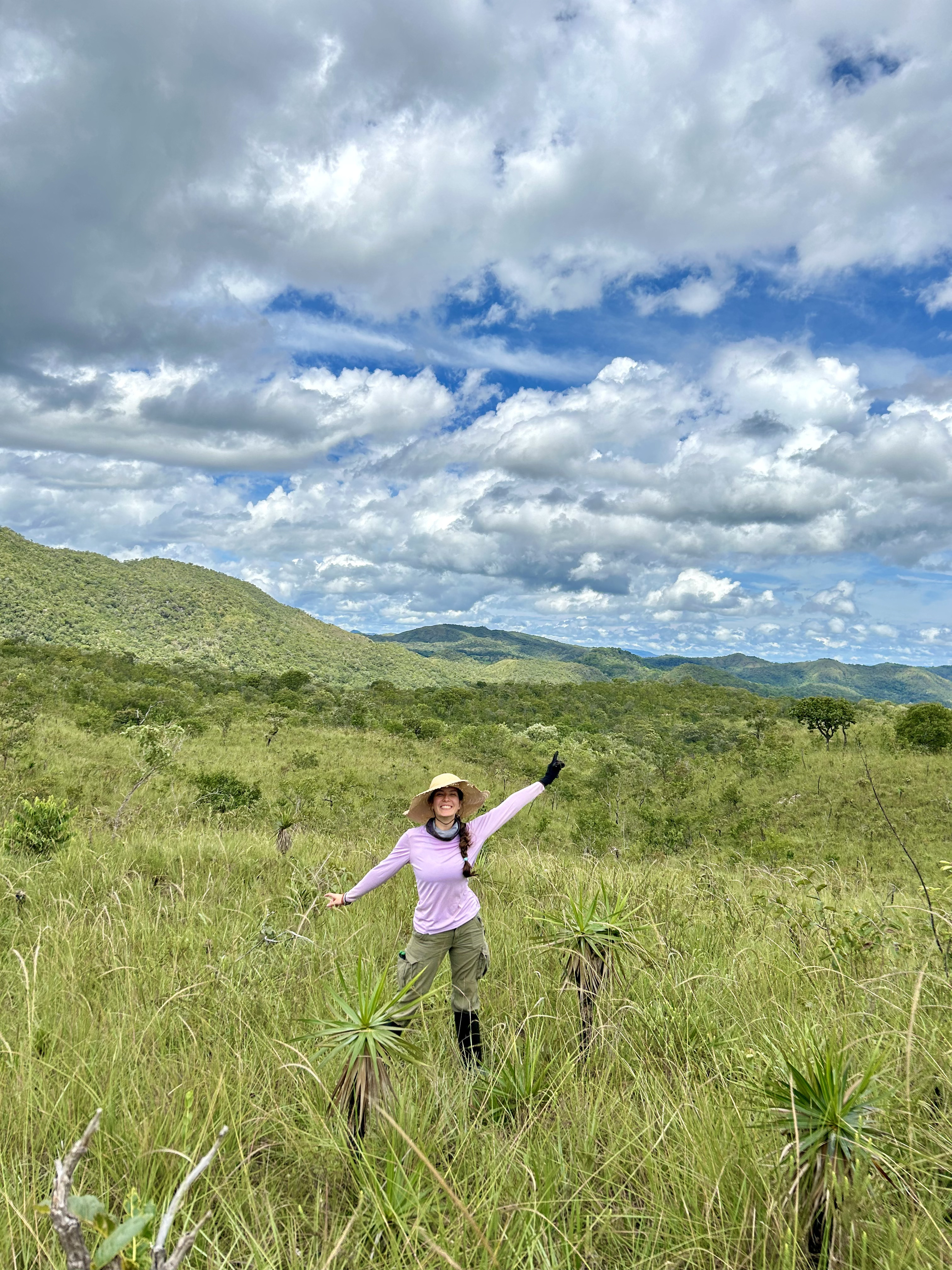 That's me being extremely happy in the field